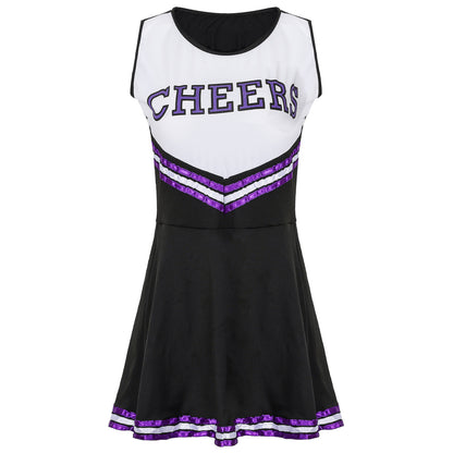 Adult Cheerleading Football Cheering Squad Performance Costumes