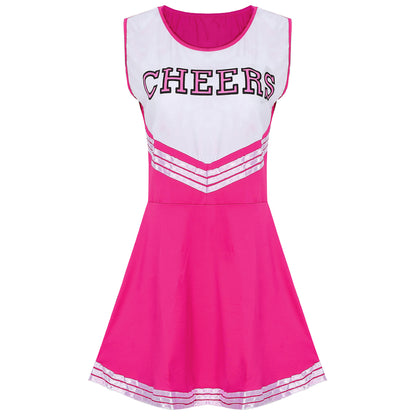 Adult Cheerleading Football Cheering Squad Performance Costumes