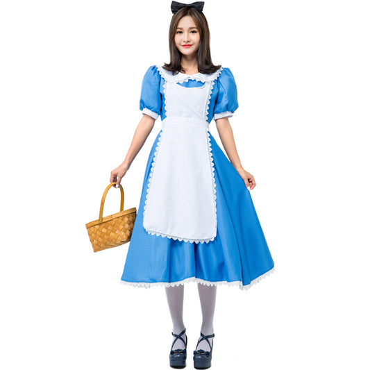 Alice Anime Maid Blue Ware Holy Costumes