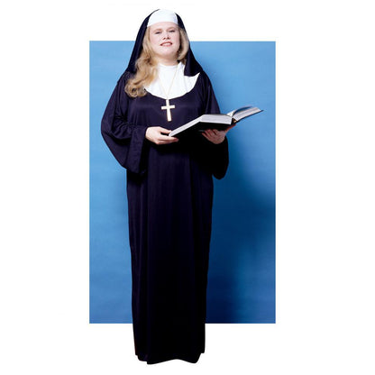 Adult Nun Hat Without Elastic Band Costumes