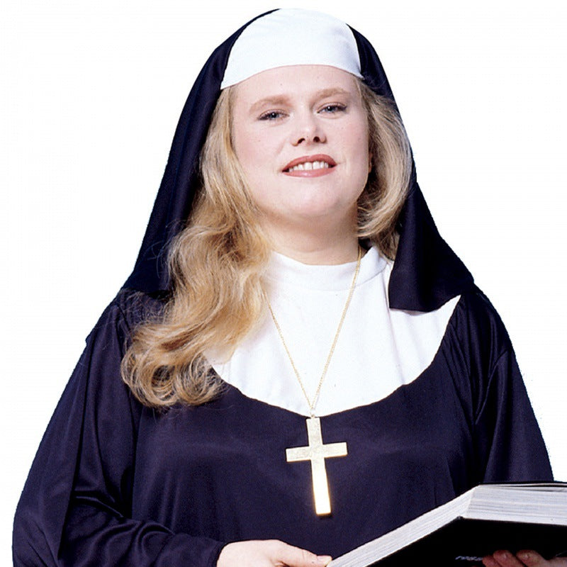 Adult Nun Hat Without Elastic Band Costumes